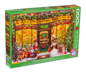 Пъзел Eurographics от 1000 части - Коледен магазин