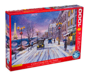 Пъзел Eurographics от 1000 части – Коледна вечер в Париж, Доминик Дейвисън
