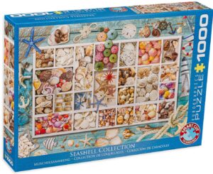 Пъзел Eurographics от 1000 части - Колекция мидени черупки