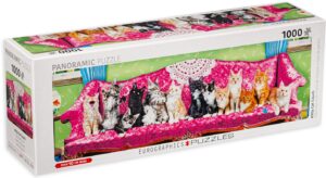 Пъзел Eurographics от 1000 части – Котета