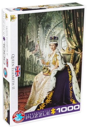 Пъзел Eurographics от 1000 части - Кралица Елизабет II
