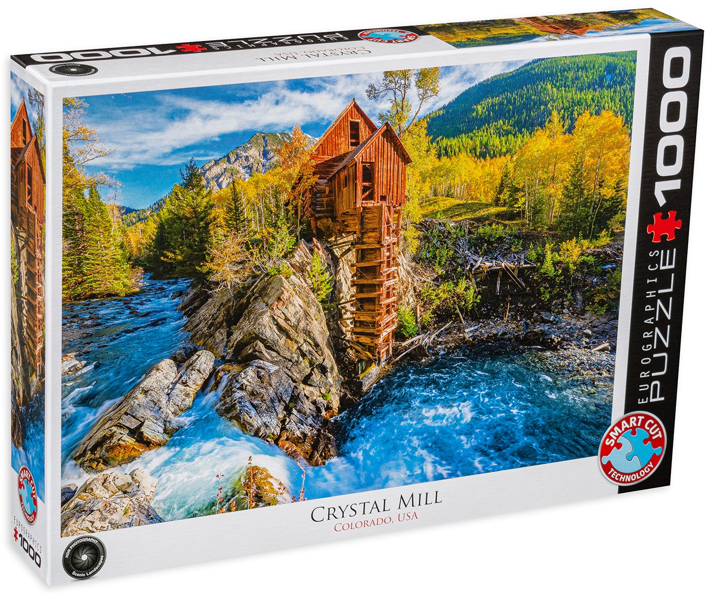 Пъзел Eurographics от 1000 части - Кристъл Мил, Колорадо, САЩ