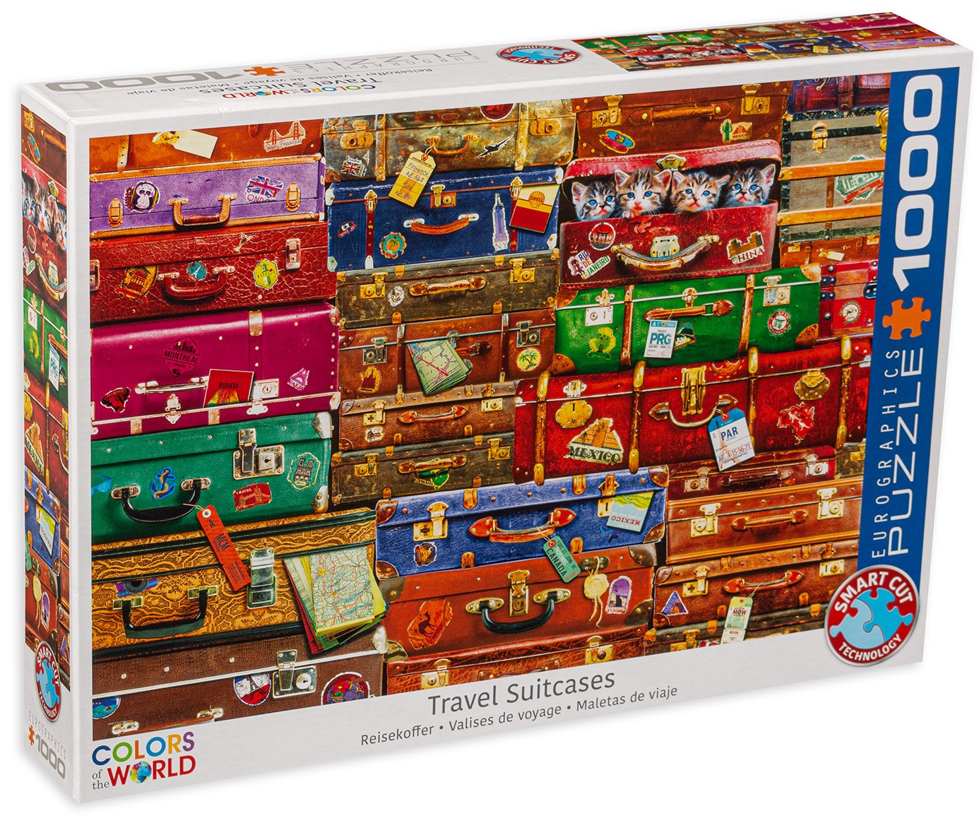 Пъзел Eurographics от 1000 части - Куфари