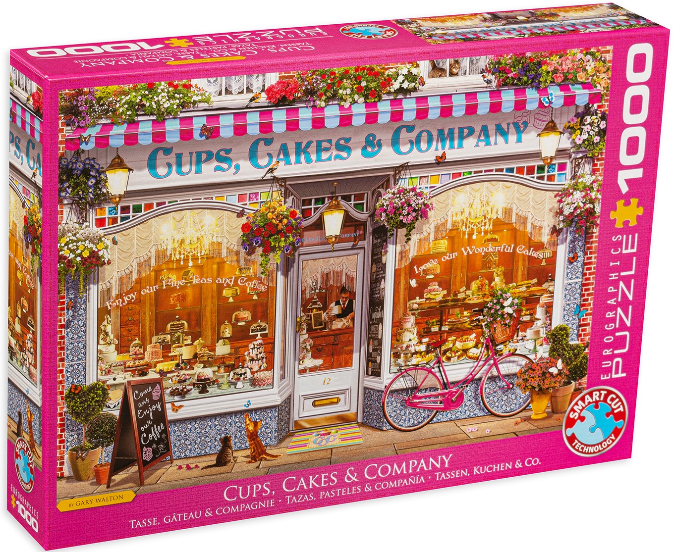 Пъзел Eurographics от 1000 части - Магазинът за сладки, Гари Уолтън