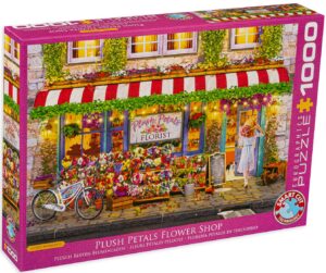 Пъзел Eurographics от 1000 части - Магазинът за цветя, Пол Норман