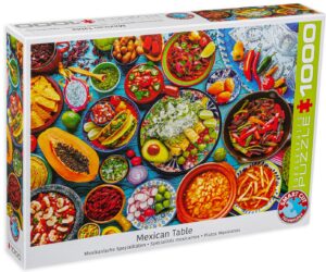 Пъзел Eurographics от 1000 части - Мексиканска кухня