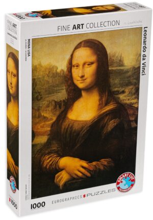 Пъзел Eurographics от 1000 части – Мона Лиза, Леонардо да Винчи