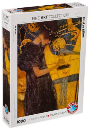 Пъзел Eurographics от 1000 части – Музика, Густав Климт