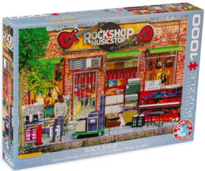 Пъзел Eurographics от 1000 части - Музикален магазин