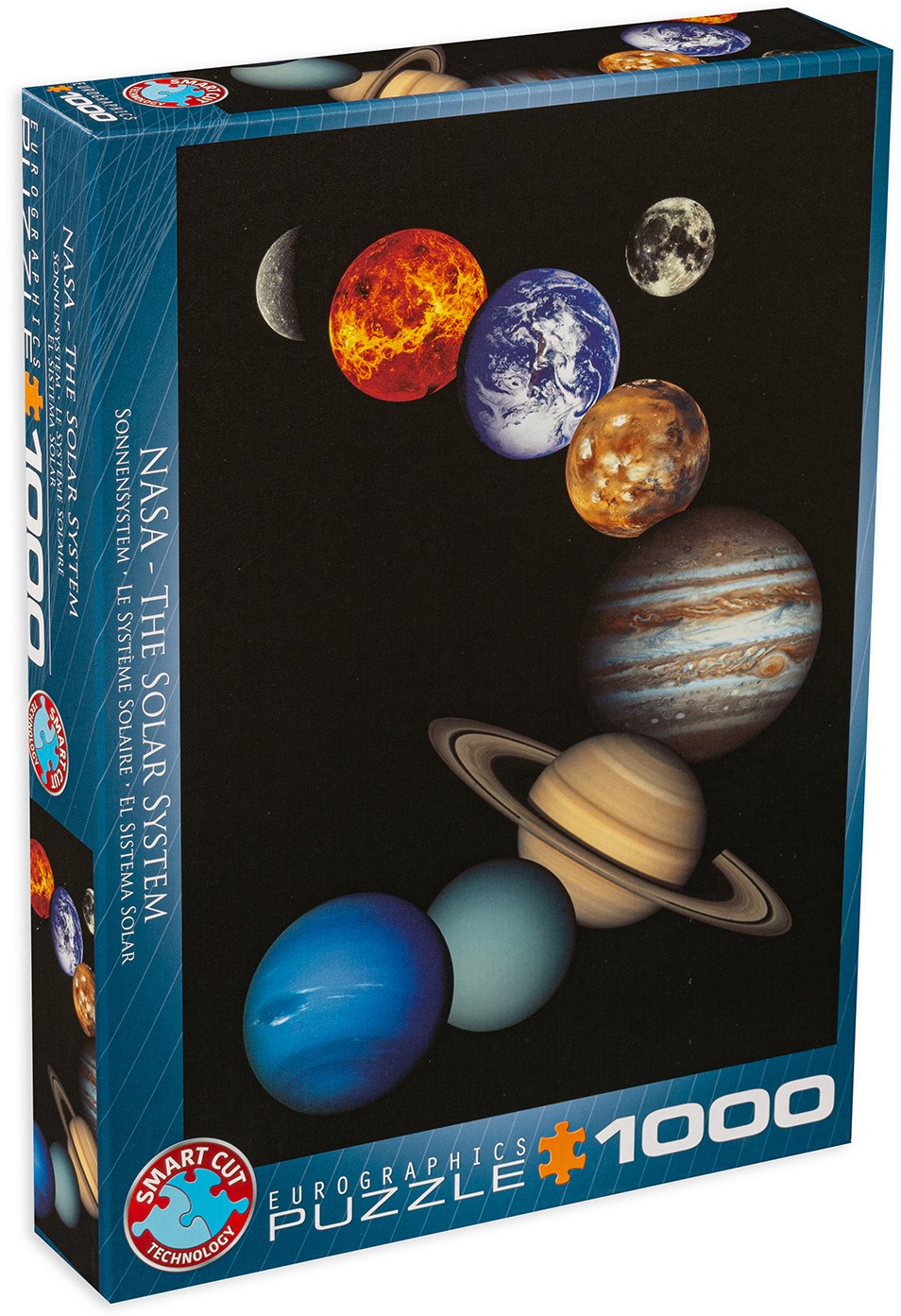 Пъзел Eurographics от 1000 части – НАСА – Слънчева система