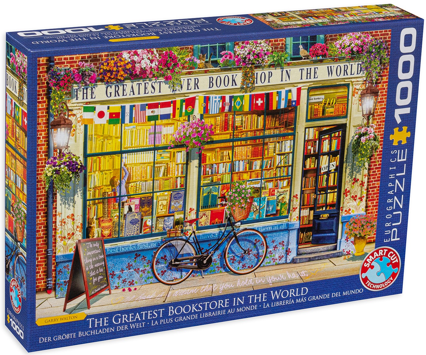 Пъзел Eurographics от 1000 части - Най-страхотната книжарница на света