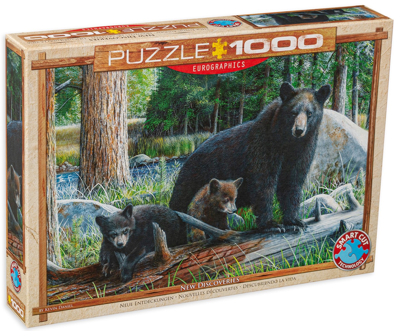 Пъзел Eurographics от 1000 части - Нови открития, Кевин Даниел