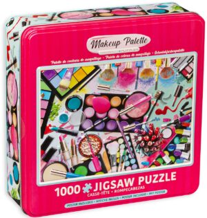 Пъзел Eurographics от 1000 части - Палитра с гримове
