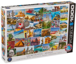 Пъзел Eurographics от 1000 части – Пътешественик на Мексико