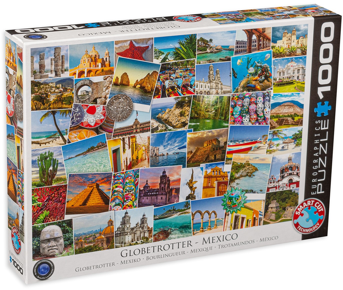 Пъзел Eurographics от 1000 части – Пътешественик на Мексико