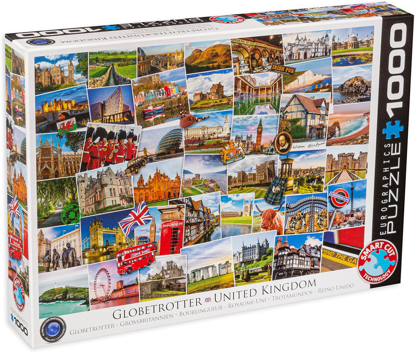 Пъзел Eurographics от 1000 части - Пътешественик от Великобритания