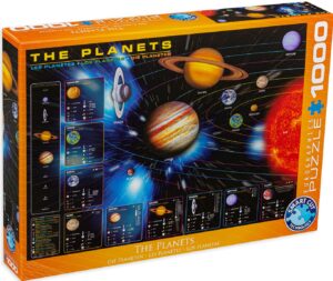 Пъзел Eurographics от 1000 части - Планетите
