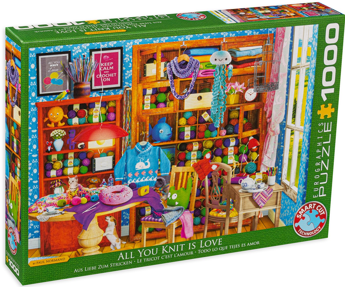 Пъзел Eurographics от 1000 части - Плетива