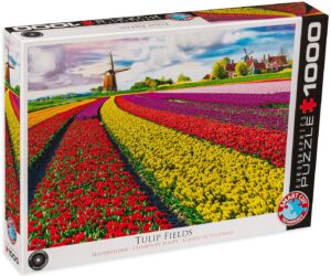 Пъзел Eurographics от 1000 части - Поле с лалета