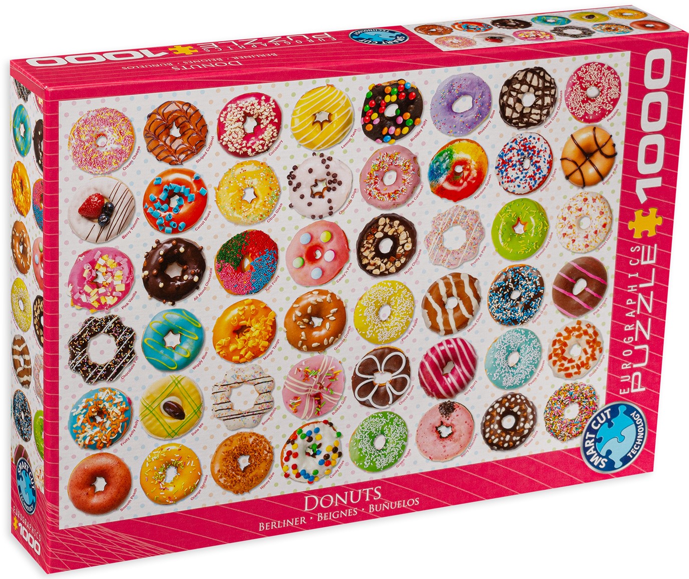 Пъзел Eurographics от 1000 части - Понички