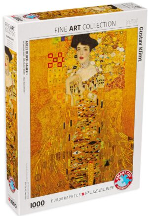 Пъзел Eurographics от 1000 части – Портрет на Адел Бауър, Густав Климт