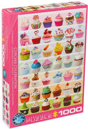 Пъзел Eurographics от 1000 части - Празнични кексчета