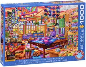 Пъзел Eurographics от 1000 части - Работилничка за юрганчета