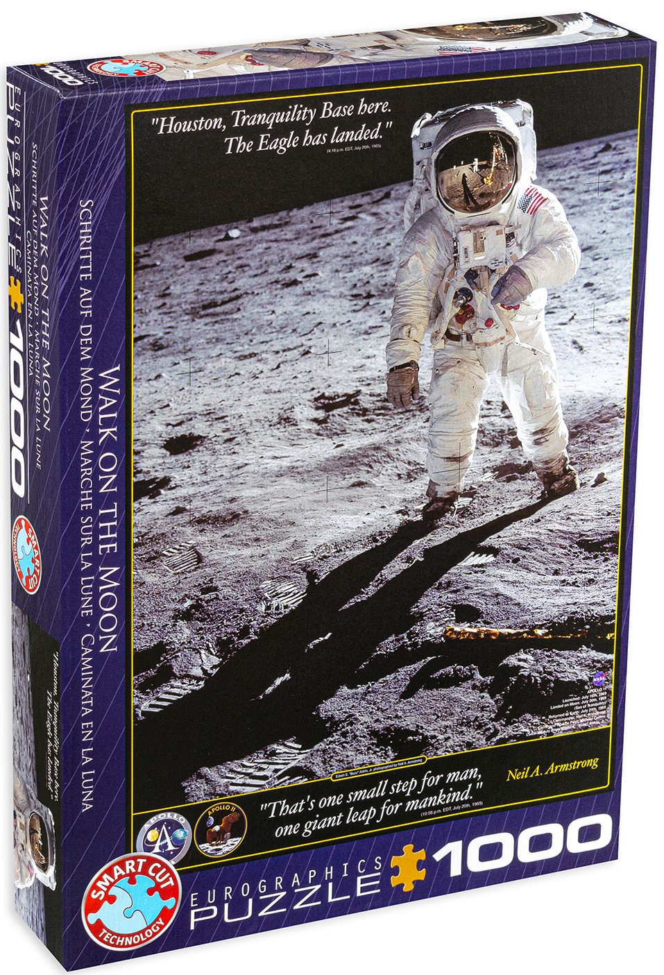 Пъзел Eurographics от 1000 части – Разходка на Луната