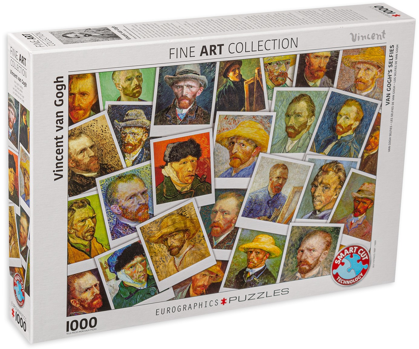 Пъзел Eurographics от 1000 части - Селфита, Винсент ван Гог