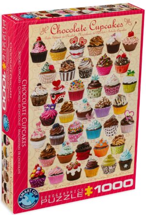 Пъзел Eurographics от 1000 части - Шоколадови кексчета