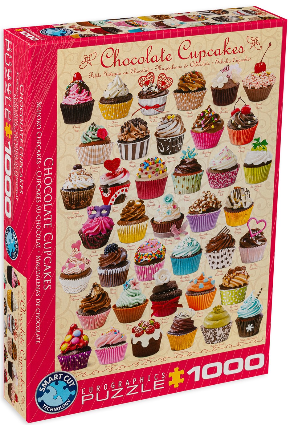 Пъзел Eurographics от 1000 части - Шоколадови кексчета