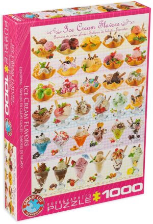 Пъзел Eurographics от 1000 части - Сладолед