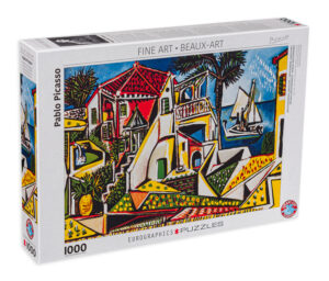 Пъзел Eurographics от 1000 части - Средиземноморски гледки