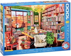 Пъзел Eurographics от 1000 части - Старата библиотека