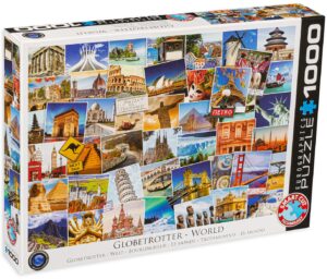 Пъзел Eurographics от 1000 части – Световен пътешественик