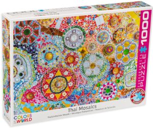 Пъзел Eurographics от 1000 части - Тайландска мозайка
