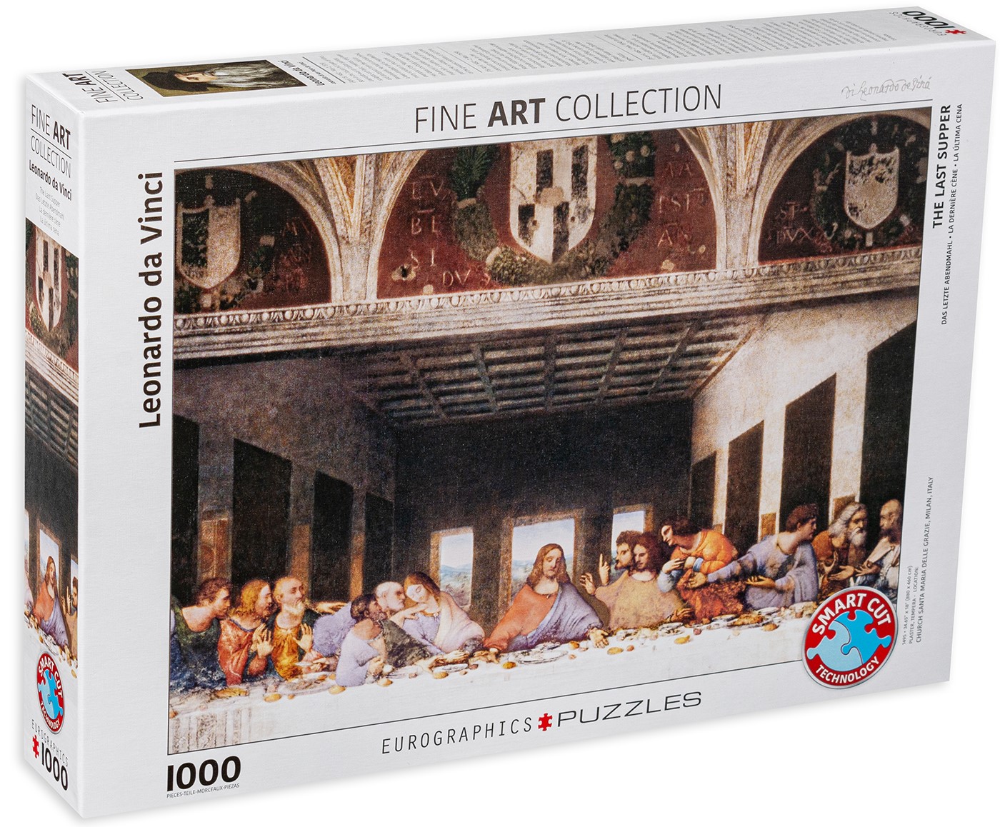 Пъзел Eurographics от 1000 части – Тайната вечеря, Леонардо да Винчи