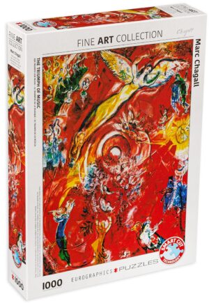 Пъзел Eurographics от 1000 части - Триумфът на музиката, Марк Шагал