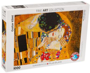 Пъзел Eurographics от 1000 части – Целувката, Густав Климт