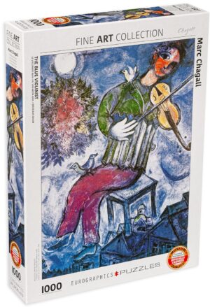 Пъзел Eurographics от 1000 части – Цигулар, Марк Шагал