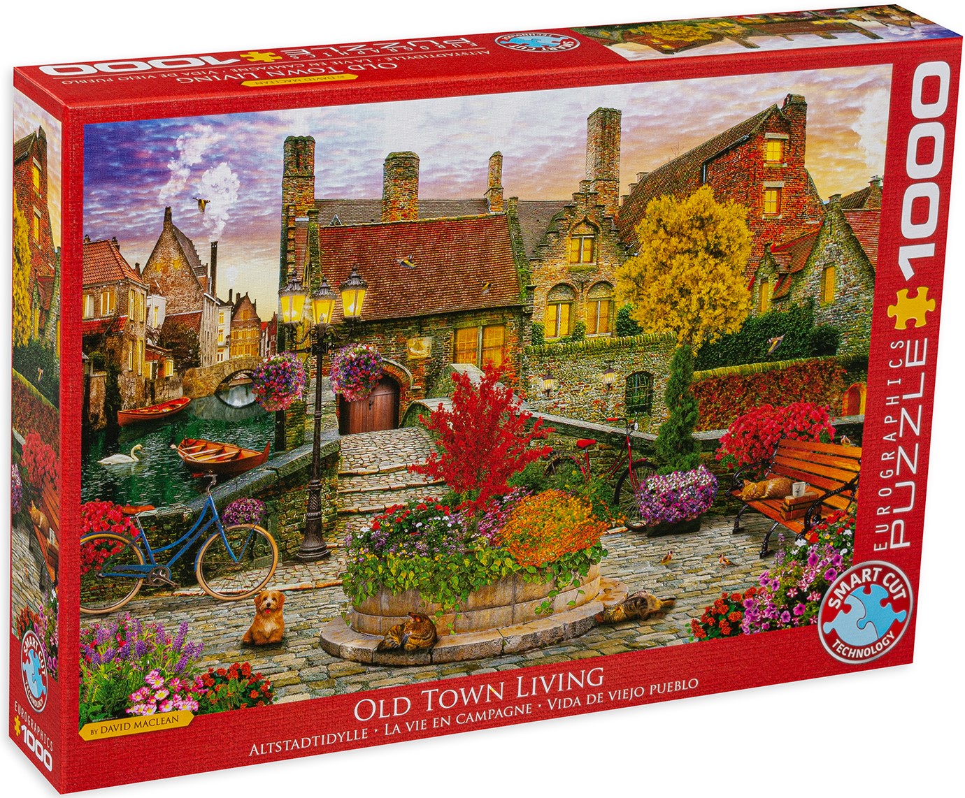 Пъзел Eurographics от 1000 части - В провинцията, Дейвид Маклийн