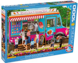 Пъзел Eurographics от 1000 части - Ван за сладолед