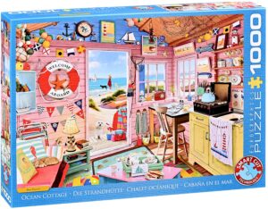 Пъзел Eurographics от 1000 части - Вила на океанския бряг