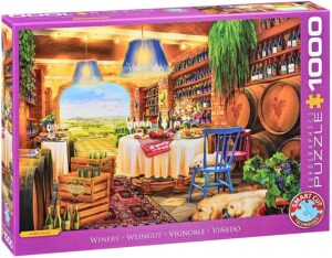 Пъзел Eurographics от 1000 части - Винарна