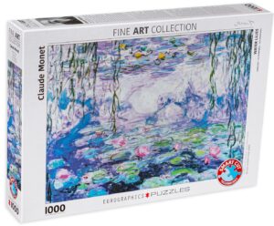 Пъзел Eurographics от 1000 части – Водни лилии, Клод Моне