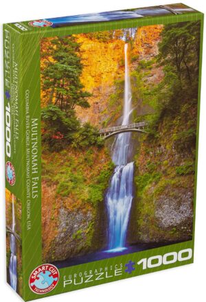 Пъзел Eurographics от 1000 части –  Водопада Мултнома в Орегон