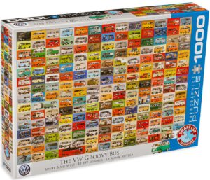 Пъзел Eurographics от 1000 части – Volkswagеn Groovy