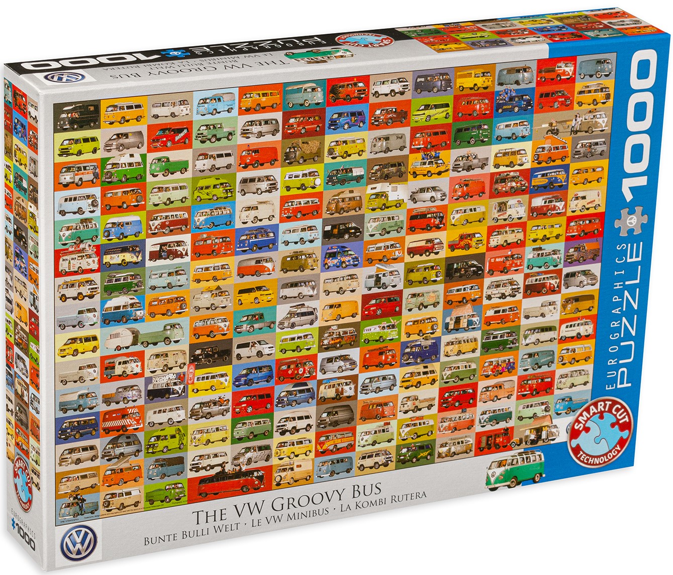 Пъзел Eurographics от 1000 части – Volkswagеn Groovy