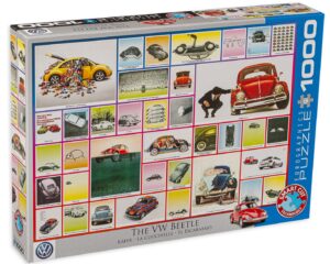Пъзел Eurographics от 1000 части – VW Beetle