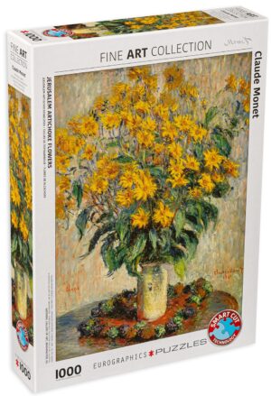 Пъзел Eurographics от 1000 части – Йерусалимски артишок, Клод Моне